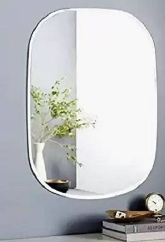 Elayne Capsule Frameless Mirror 12 x 18 Inch Decorative Mirror Price in