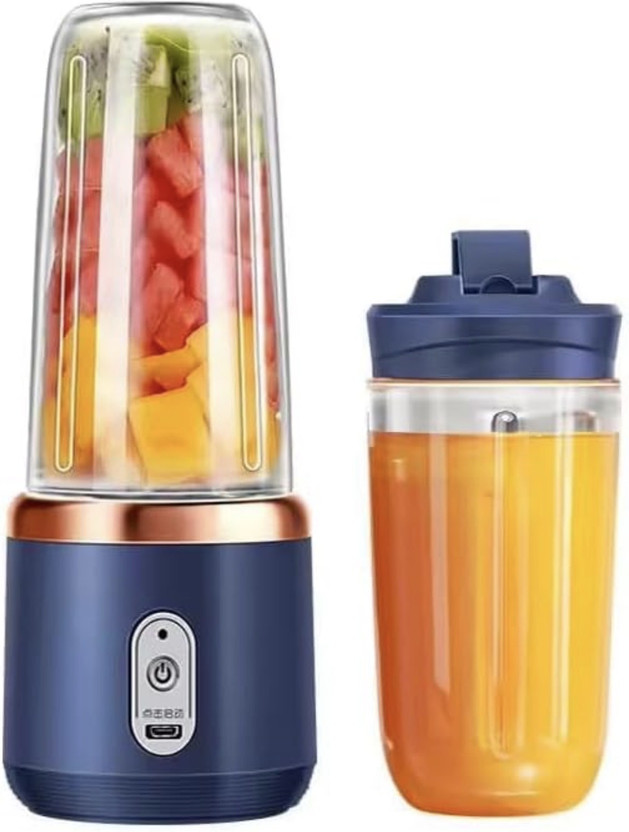 Vihana global Portable Juicer Blender 50 W Juicer(VG045 | 2 Jars | Multicolor)