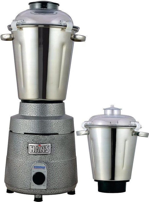 HANS Dominar X Pro 3 HP Commercial Heavy Duty 2200 W Mixer Grinder(Heavy Duty | 2 Jars | Black, Grey)