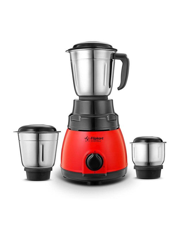 Flipkart SmartBuy Redro01 750 W Juicer Mixer Grinder(Redro01 | 3 Jars | Red)