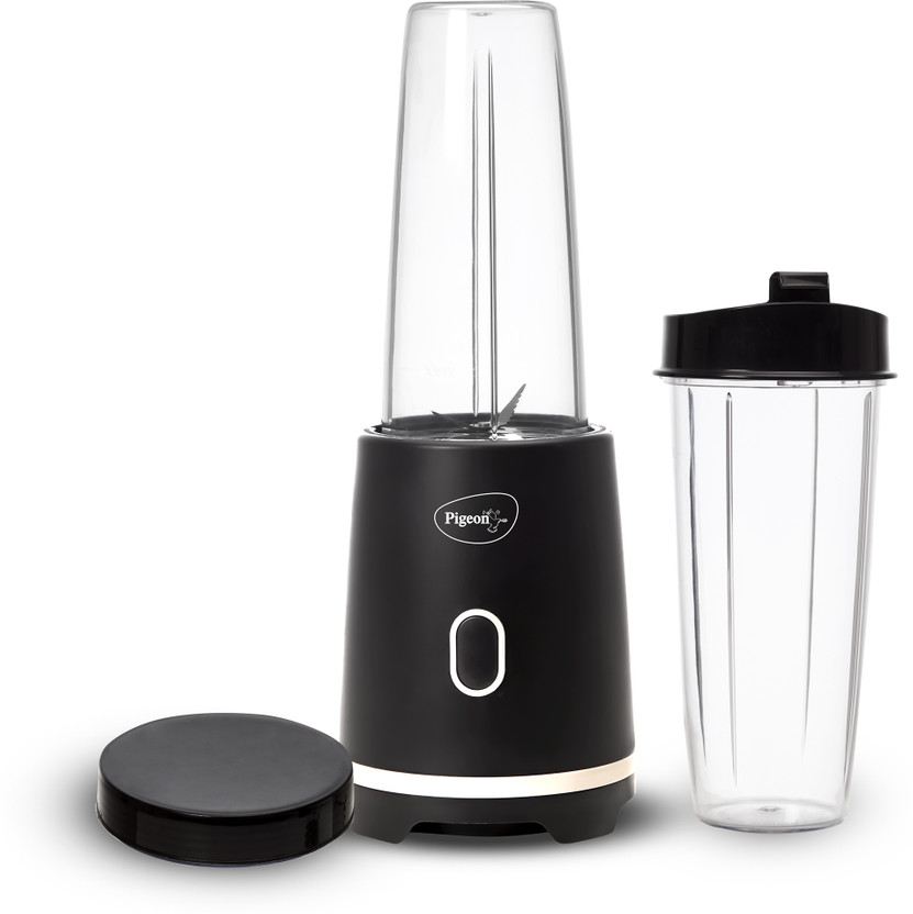 Pigeon PG Personal Blender - Pure Pro 300 W Mixer Blender(19004574 | 2 Jars | Black, Grey)