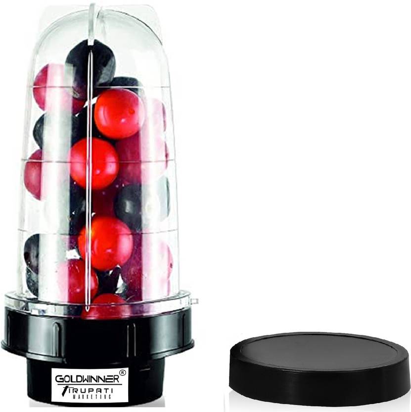 Goldwinner Super Bullet Jar for Mixer Grinder Large 530ML ABS