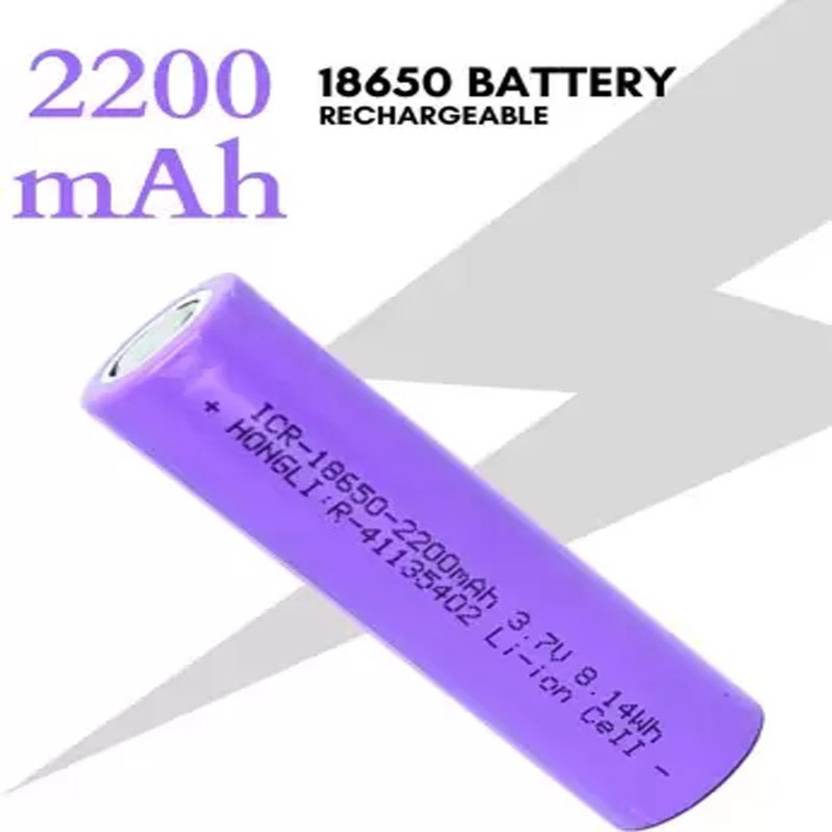 Svojas 18650 Rechargeable 2200 mAh 3.7 Volt Liion 1 Pcs battery Battery Svojas