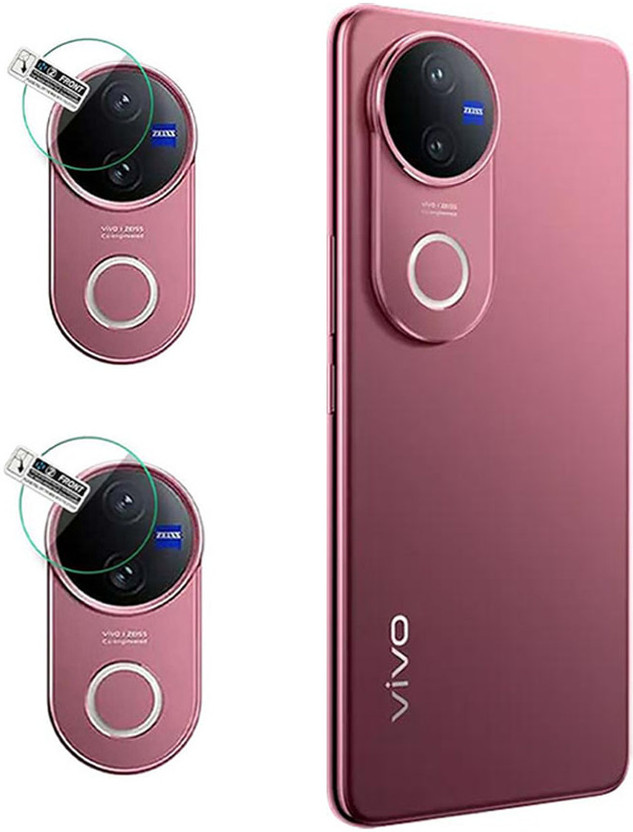 GOMETO Back Camera Lens Glass Protector for VIVO V50 5g(Pack of: 2)