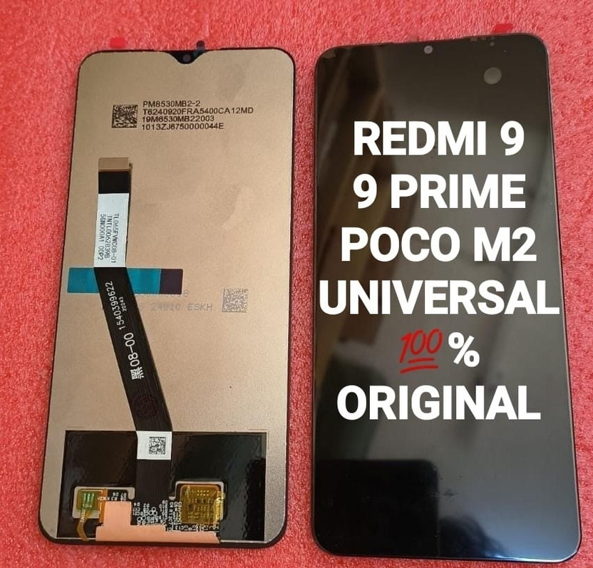 SSP TELECOM IPS LCD Mobile Display for Redmi Redmi 9 prime(With Touch Screen Digitizer, Black)