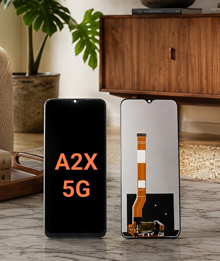Rose Berry IPS LCD Mobile Display for Oppo a2x 5g Oppo a2x 5g(With Touch Screen Digitizer, Black)