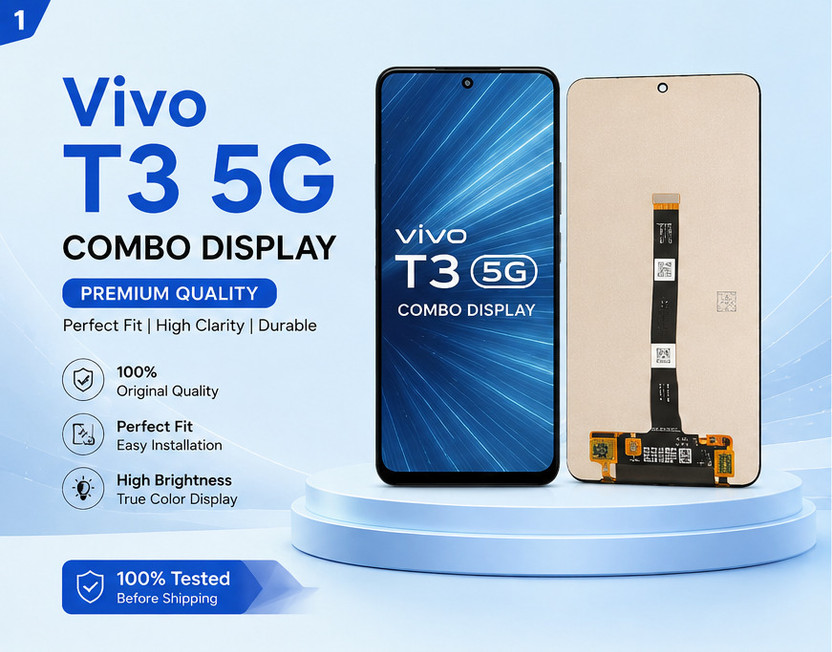 Modxtion LCD Mobile Display for Vivo T3 5g(With Touch Screen Digitizer)