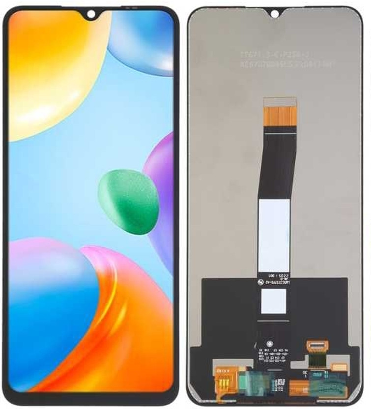 SSP TELECOM IPS LCD Mobile Display for Redmi & poco 10,10c, 10power, C40, C55(With Touch Screen Digitizer, Black)