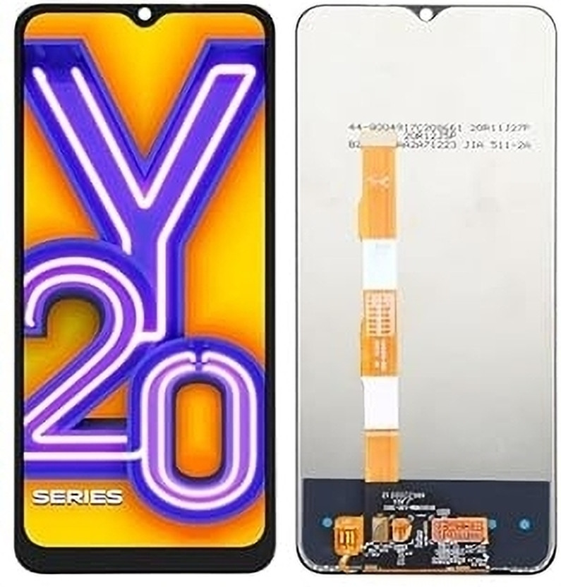 SSP TELECOM IPS LCD Mobile Display for vivo y20 vivo y20,y20s, y20t, y20a, y20i, y20g, y20(With Touch Screen Digitizer, black)