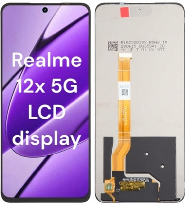 Realme SSP talecom IPS LCD Mobile Display for Realme 12x 5g(With Touch Screen Digitizer, black) - Flipkart Deal