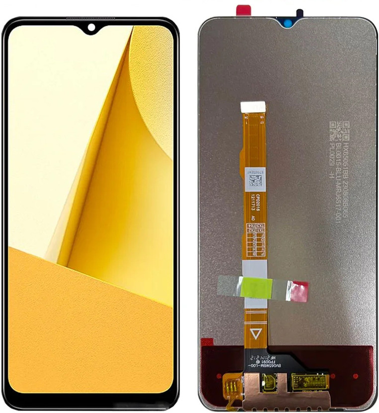 SSP TELECOM IPS LCD Mobile Display for Vivo Y16, Y15A, Y02s, Y21A, Y21(With Touch Screen Digitizer, Black)