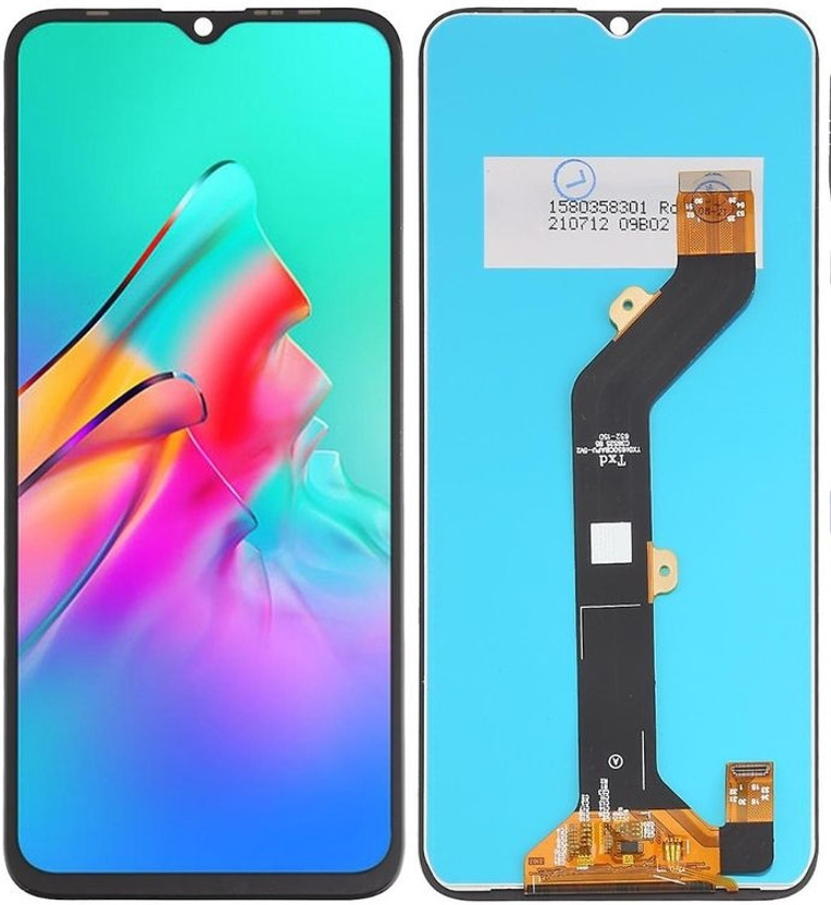SSP TELECOM IPS LCD Mobile Display for Tecno Tecno smart 7(With Touch Screen Digitizer, Black)