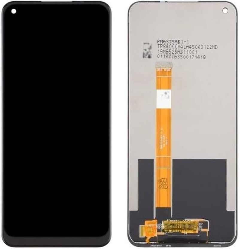 CROWN IPS LCD Mobile Display for Model - OPPO - A53/54 DISPLAY OPPO - A53 AND 54(With Touch Screen Digitizer, BLACK)