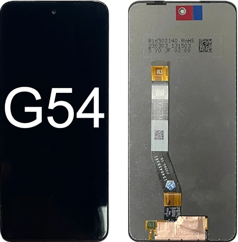 SSP TELECOM IPS LCD Mobile Display for Motorola G54(With Touch Screen Digitizer, Black)