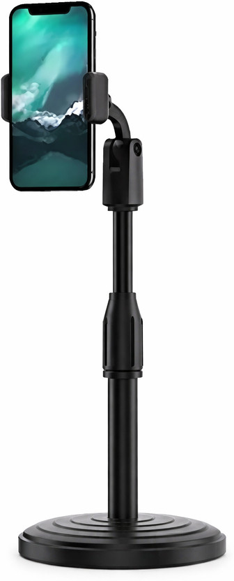 ANSHAURA Heavy Base Mobile Stand 360° Rotating Adjustable Phone Holder Mobile Holder
