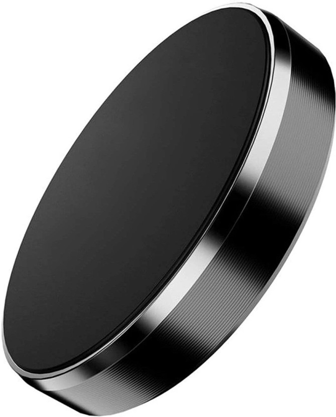 WebMedia Universal Flat Stick-on Smallest Magnetic Mount Mobile and Tablet Holder for Dashboard, Windscreen or Work Desk, Upgraded Mount with 360° Rotation for All Smartphones or Tablets, Super-Strong and Super-Safe Magnets Mobile Holder