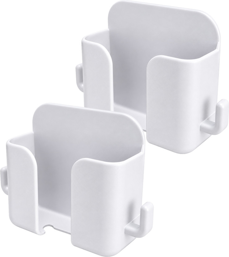 Artistque Multifunctional Wall Mounted Mobile Charging Stand Remote Holder, Key Hanger Mobile Holder