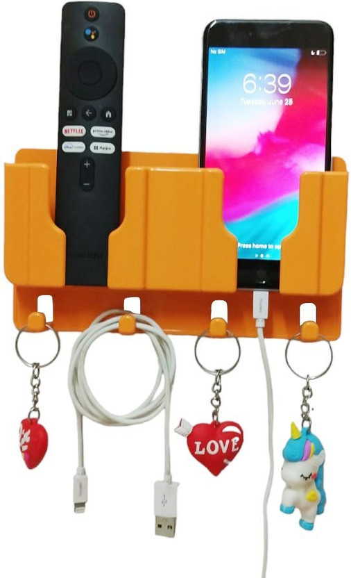 Flipkart Flipkart SmartBuy Mobile Wall Stand for charging | AC/TV Remote Holder Phone Stand Pack OF 1 Mobile Holder - Flipkart Deal