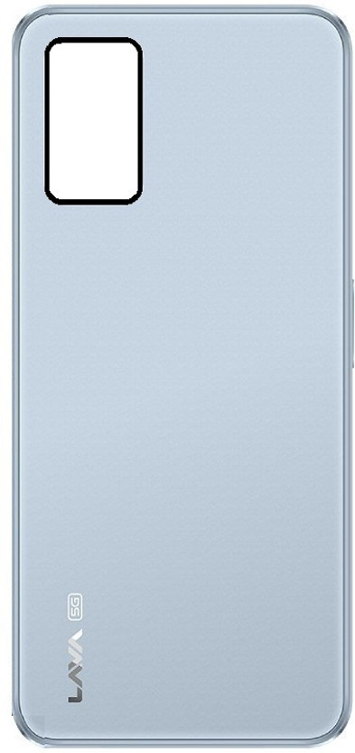 INSERVICE LAVA BLAZE 5G (GLASS) WITH PROPER LOGO Back Panel(Blue)