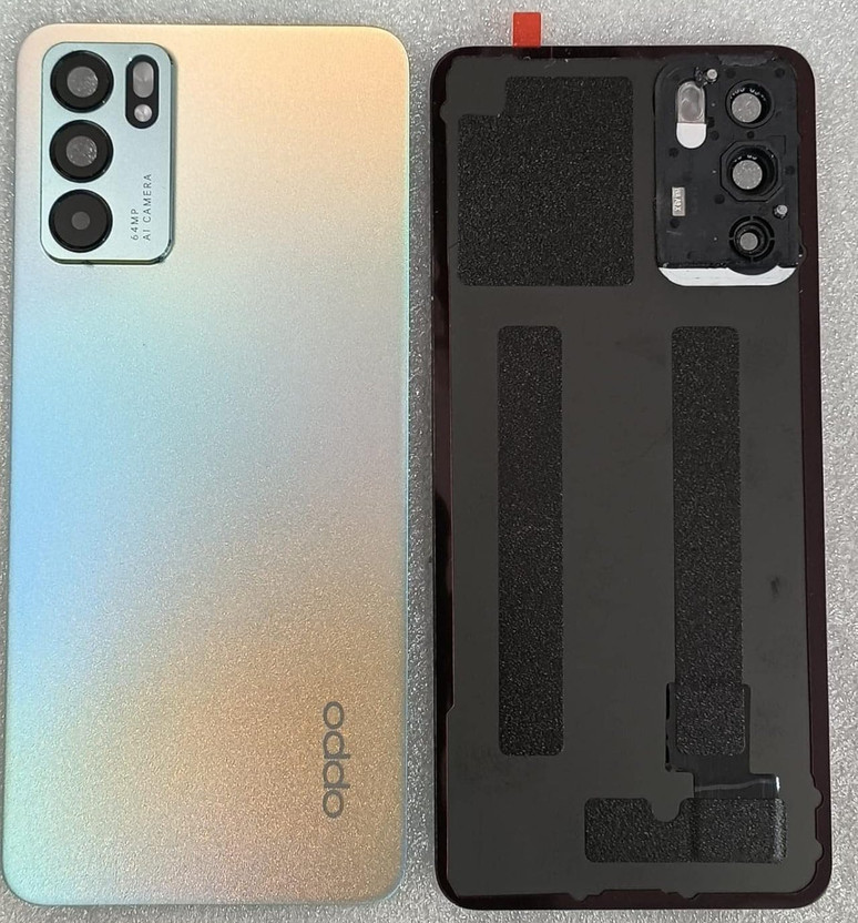 Unique4Ever OPPO RENO 6 (GLASS) 5G Back Panel(Aurora)