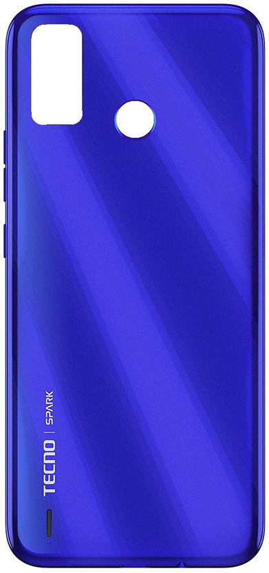Sandreezz Tecno SPARK 6 GO (KE5J) (KE5S) (KE5K) (with Proper Logo) Back Panel(Blue)