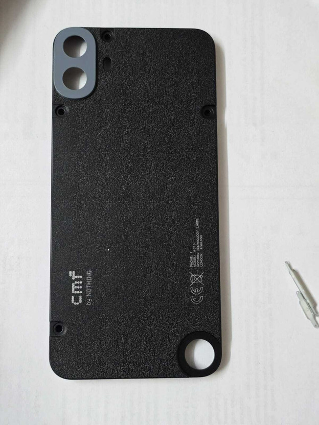 Sefaro NOTHING CMF 1 HOUSING BODY PREMIUM QUALITY OG LOOK BLACK NOTHING CMF 1 Back Panel(BLACK)