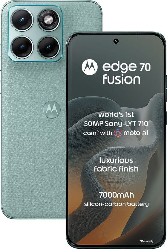 MOTOROLA Edge 70 Fusion (Pantone BLUE SURF, 512 GB)(12 GB RAM)