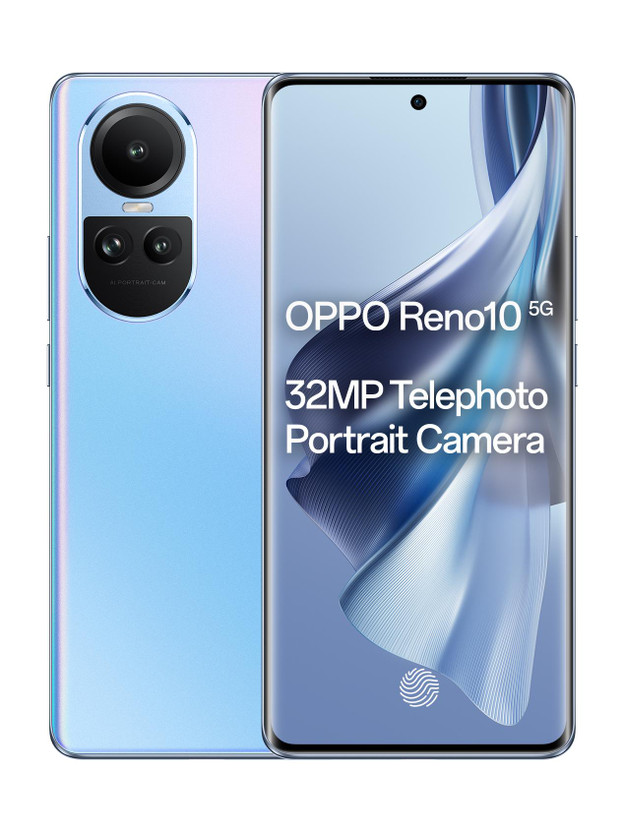 OPPO Reno10 5G (Ice Blue, 256 GB)(8 GB RAM)