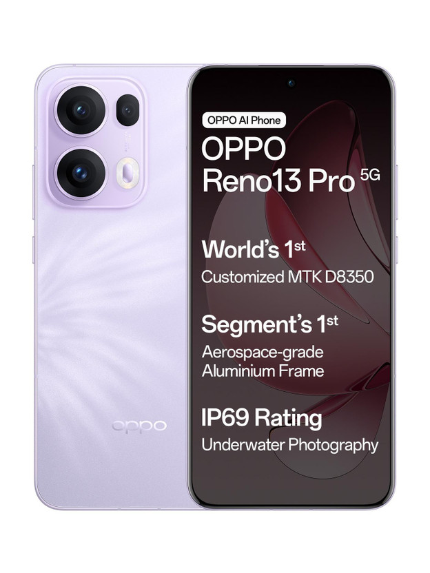 OPPO Reno13 Pro 5G (Mist Lavender, 512 GB)(12 GB RAM)