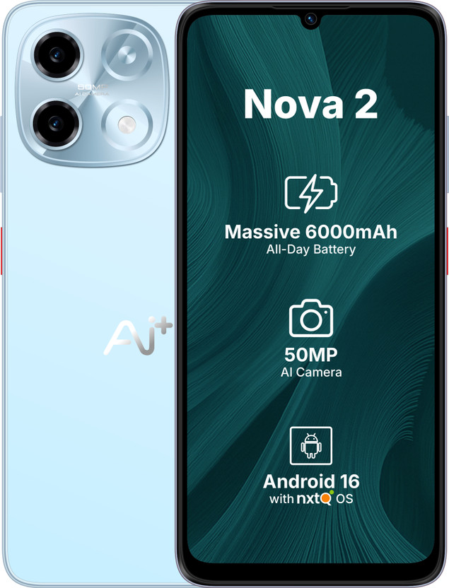 Ai+ Nova 2 5G (Blue, 128 GB)(6 GB RAM)