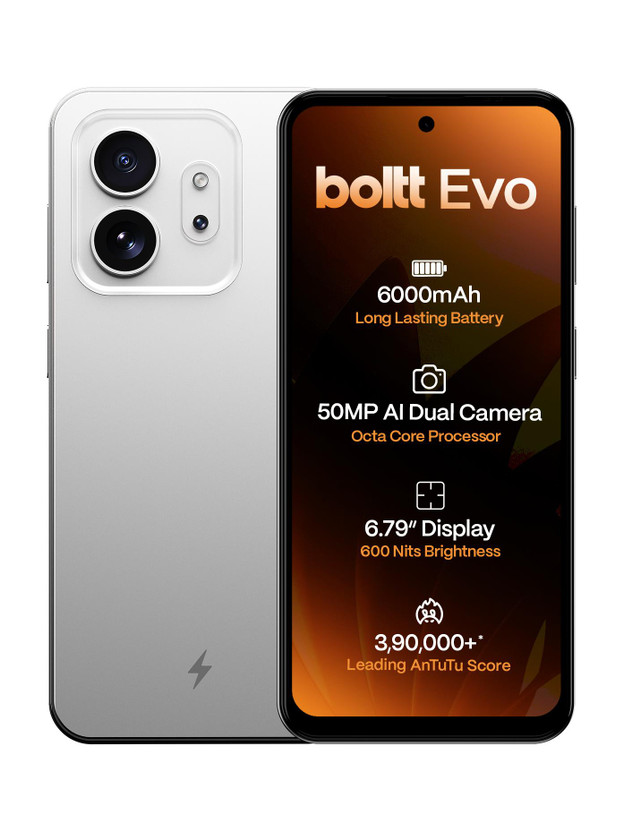 BOLTT EVO (Arctic White, 64 GB)(4 GB RAM)