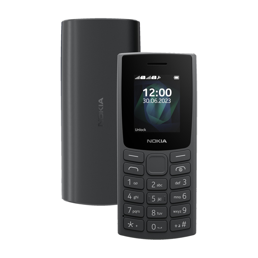 Nokia All-New 105 Single Sim Keypad Phone with Built-in UPI Payments(Charcoal)