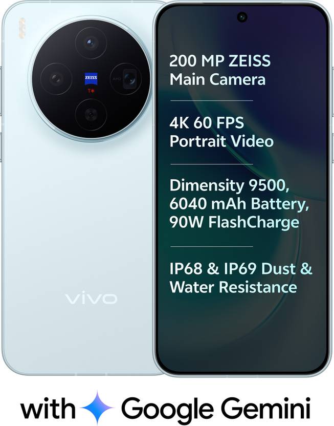 vivo X300 (Mist Blue, 256 GB) 12 GB RAM