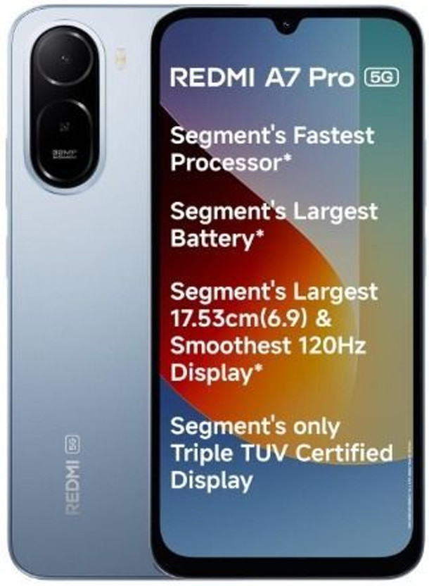 REDMI A7 Pro 5G (Mist Blue, 128 GB)(4 GB RAM)