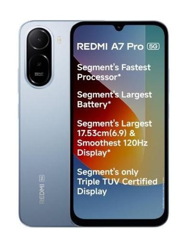 REDMI A7 Pro 5G (Mist Blue, 64 GB)(4 GB RAM)