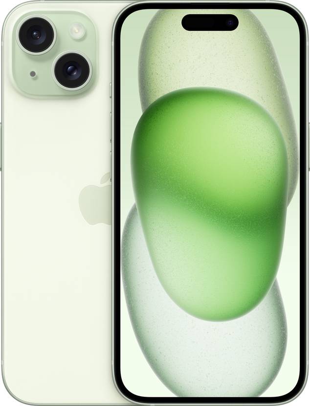 Apple iPhone 15 Green, 128 GB, 3349 mAH