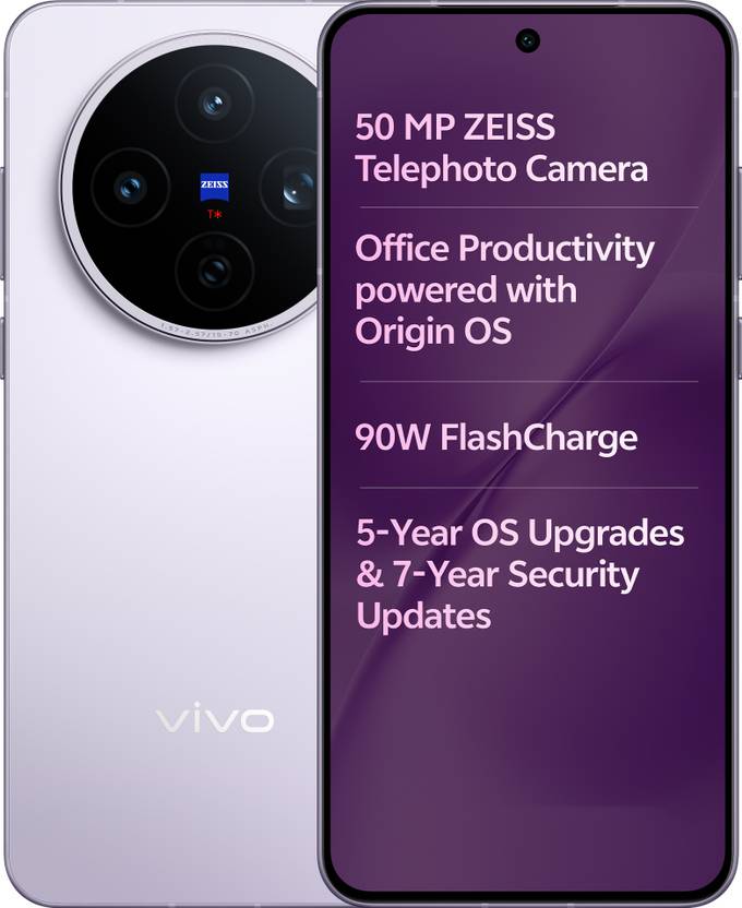 vivo X200T (Seaside Lilac, 512 GB) 12 GB RAM