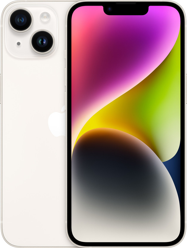 Apple iPhone 14 (Starlight, 128 GB)