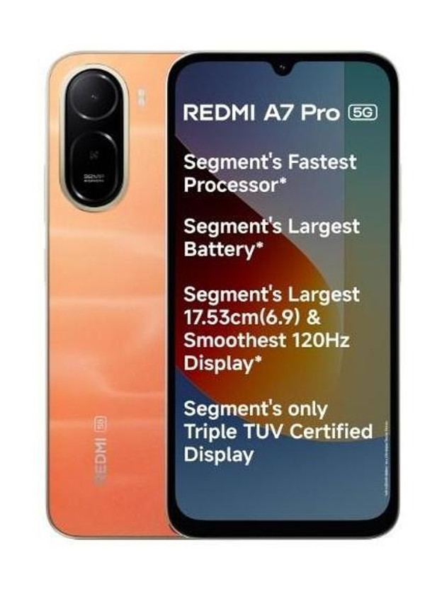 REDMI A7 Pro 5G (Sunset Orange, 64 GB)(4 GB RAM)