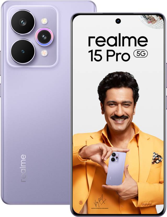Realme 15 Pro 5g (silk Purple, 256 Gb, 7000 Mah)