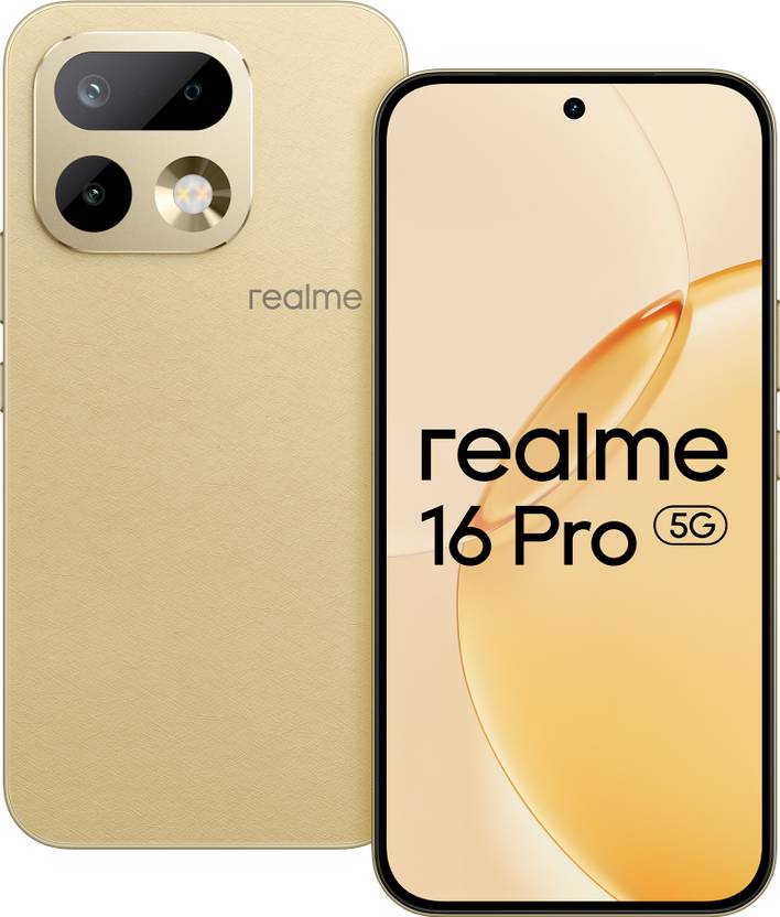 realme 16 Pro 5G (Master Gold, 256 GB) 8 GB RAM