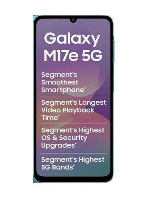 Samsung Galaxy M17e (Blitz Blue, 128 GB)(6 GB RAM)