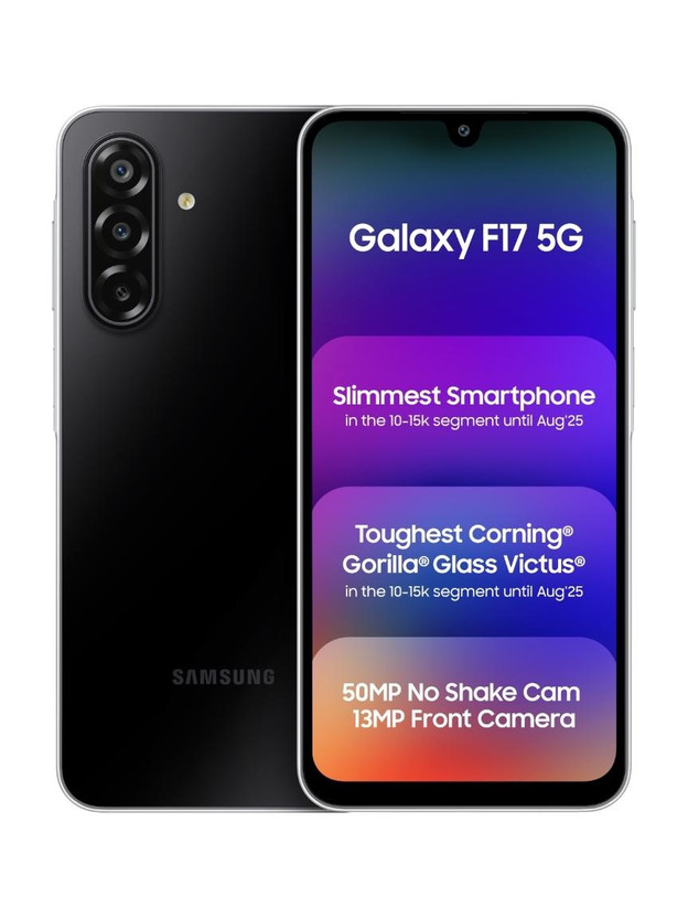 Samsung Samsung Galaxy F17 5G (Neo Black, 128 GB)(4 GB RAM) - Flipkart Deal