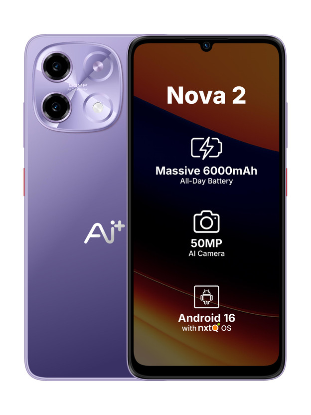 Ai+ Ai+ Nova 2 5G (Purple, 64 GB)(4 GB RAM) - Flipkart Deal