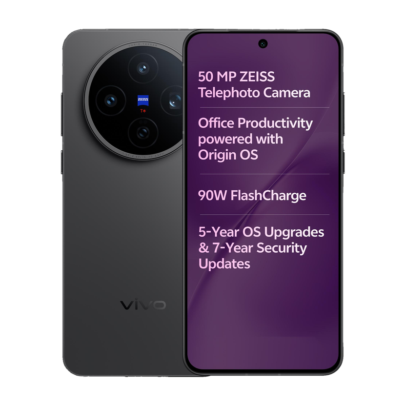 vivo X200T (Stellar Black, 256 GB) 12 GB RAM