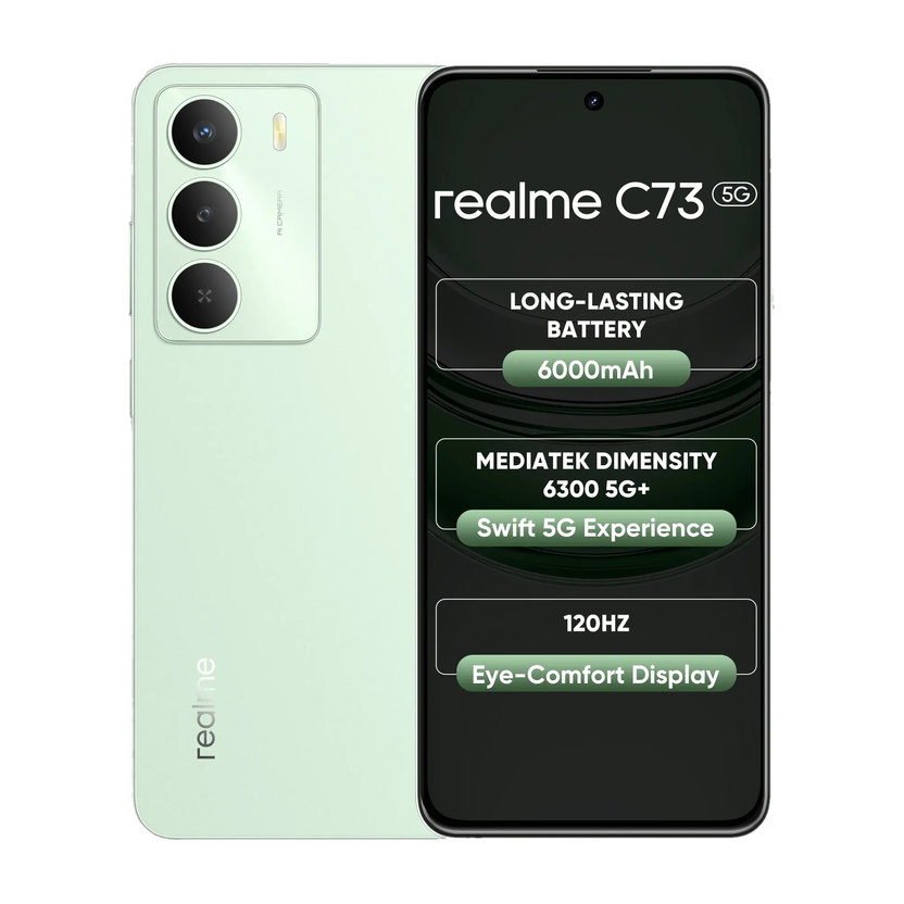 realme C73 5G (Jade Green, 64 GB)(4 GB RAM)