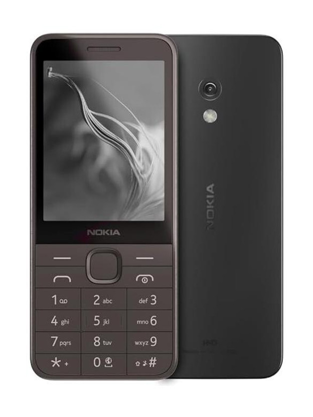 Nokia 235 4G Dual SIM Keypad Phone, Scan & Pay UPI, USB Type C(Black)