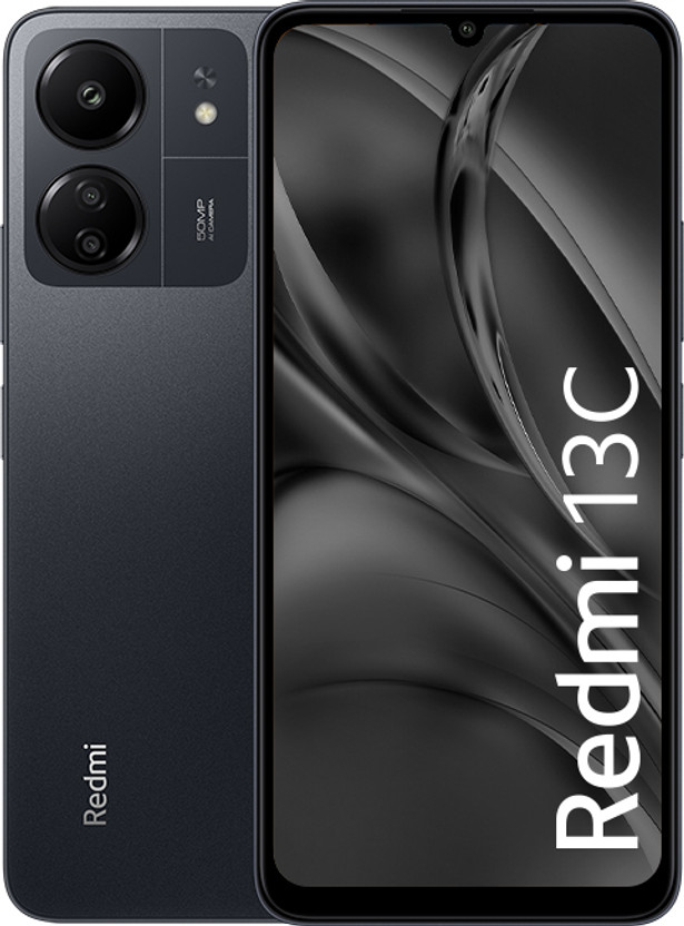 REDMI 13C (Stardust Black, 128 GB)(6 GB RAM)
