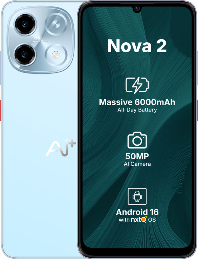 Ai+ Nova 2 5G (Blue, 128 GB)(4 GB RAM)