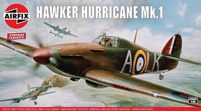 PATRIDA AirFlix-HAWKER HURRICANE Model Building Kit